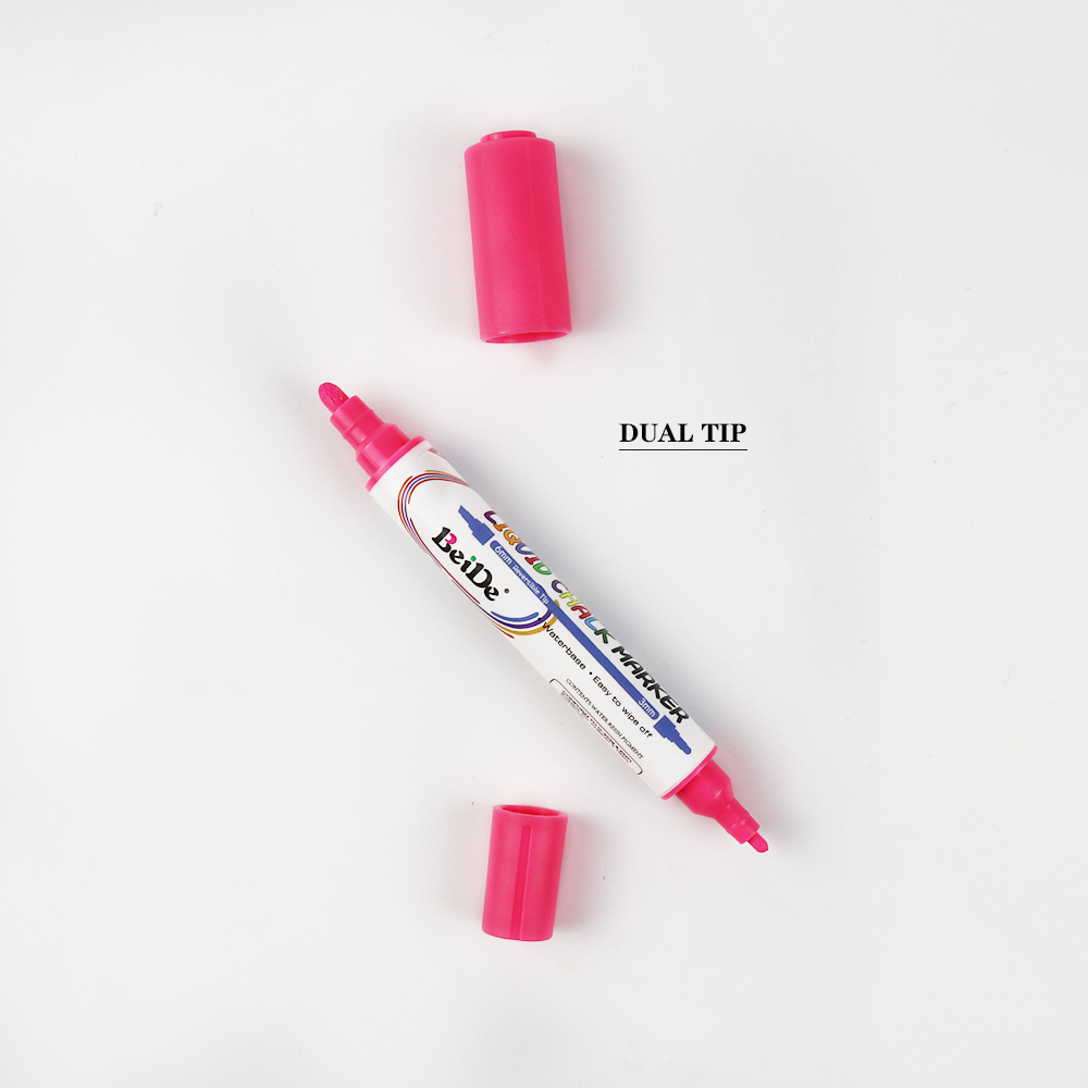 Dual-Tip Liquid Chalk Marker（0.7/3MM+6MM)