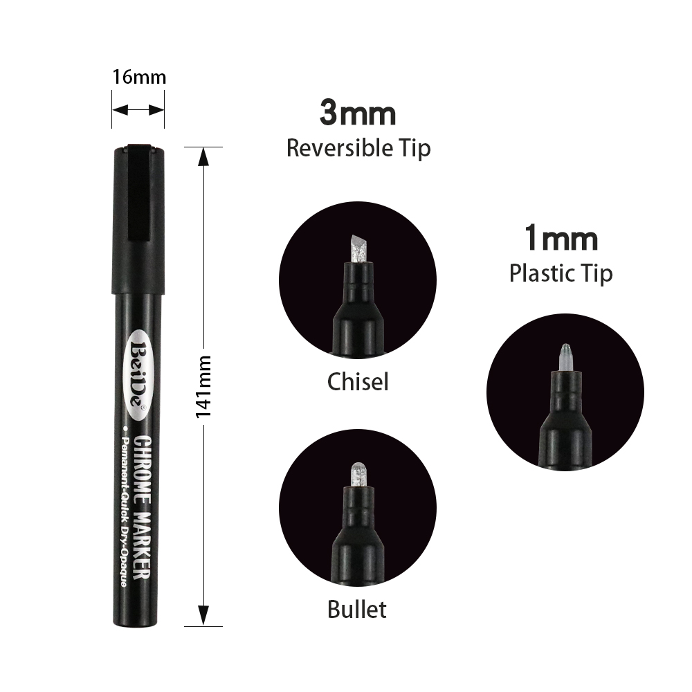 Liquid Mirror Chrome Marker