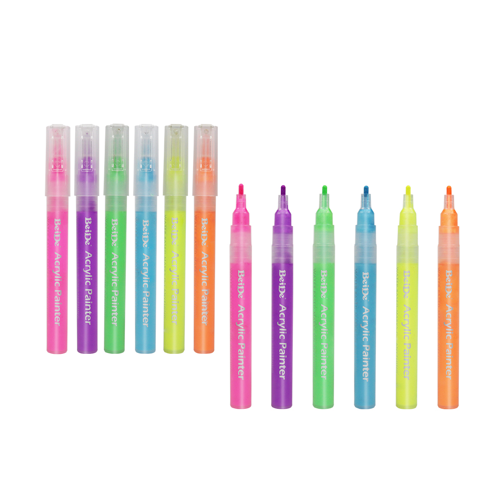 3MM Reversible Bullet & Chisel Acrylic Paint Pen