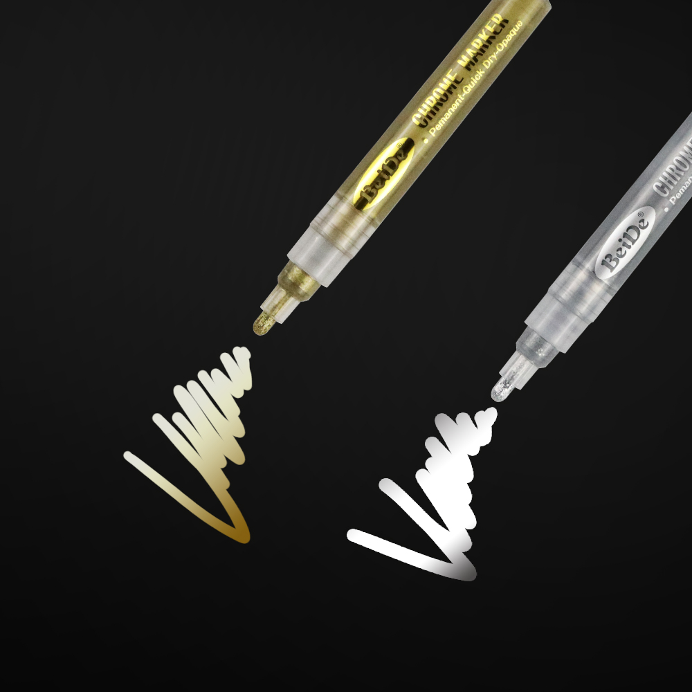 Liquid Mirror Chrome Marker