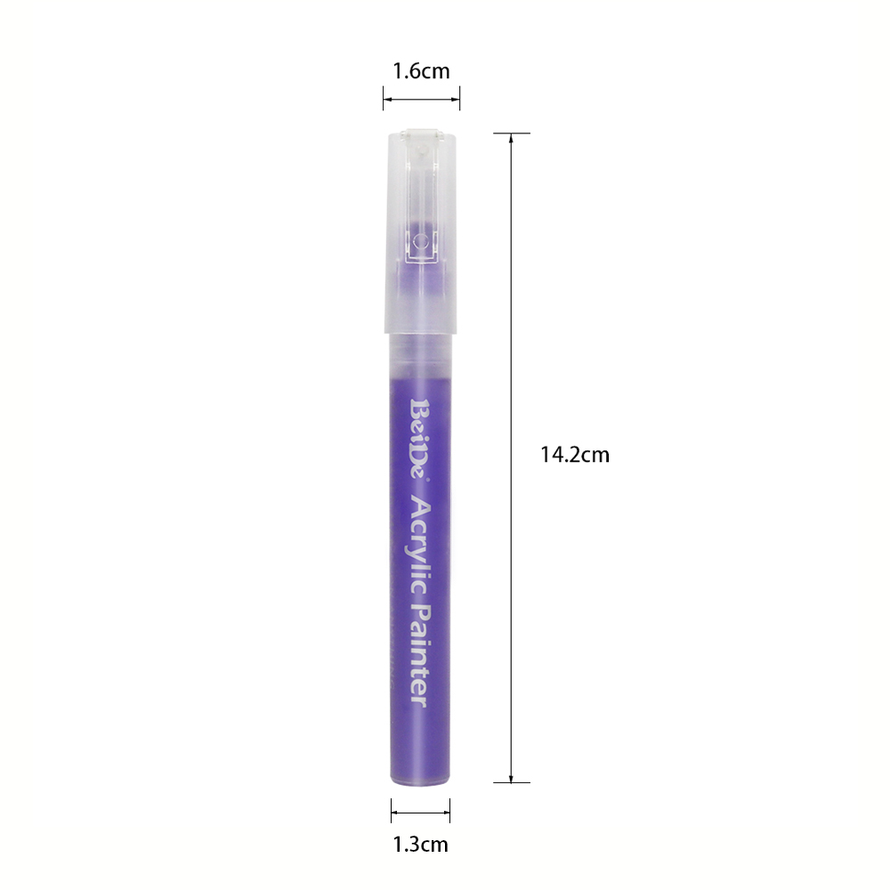 3MM Reversible Bullet & Chisel Acrylic Paint Pen