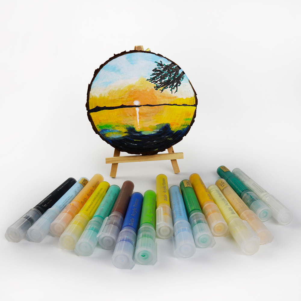6MM Reversible Bullet & Chisel Acrylic Paint Pen