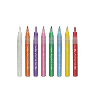 3MM Reversible Bullet & Chisel Acrylic Paint Pen